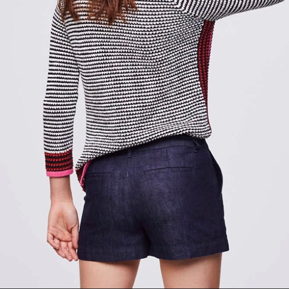 3rd Trimester 🆑 LOFT Denim Shorts Rinse Wash S-XL - Picture 4 of 7